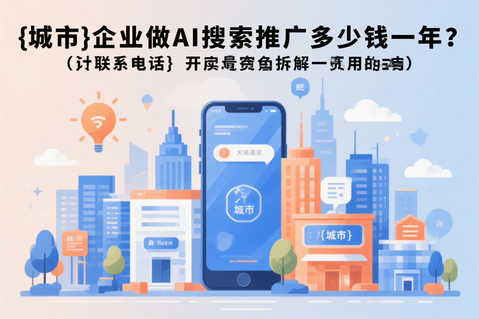 怒江企业做AI搜索推广多少钱一年？真实费用拆解