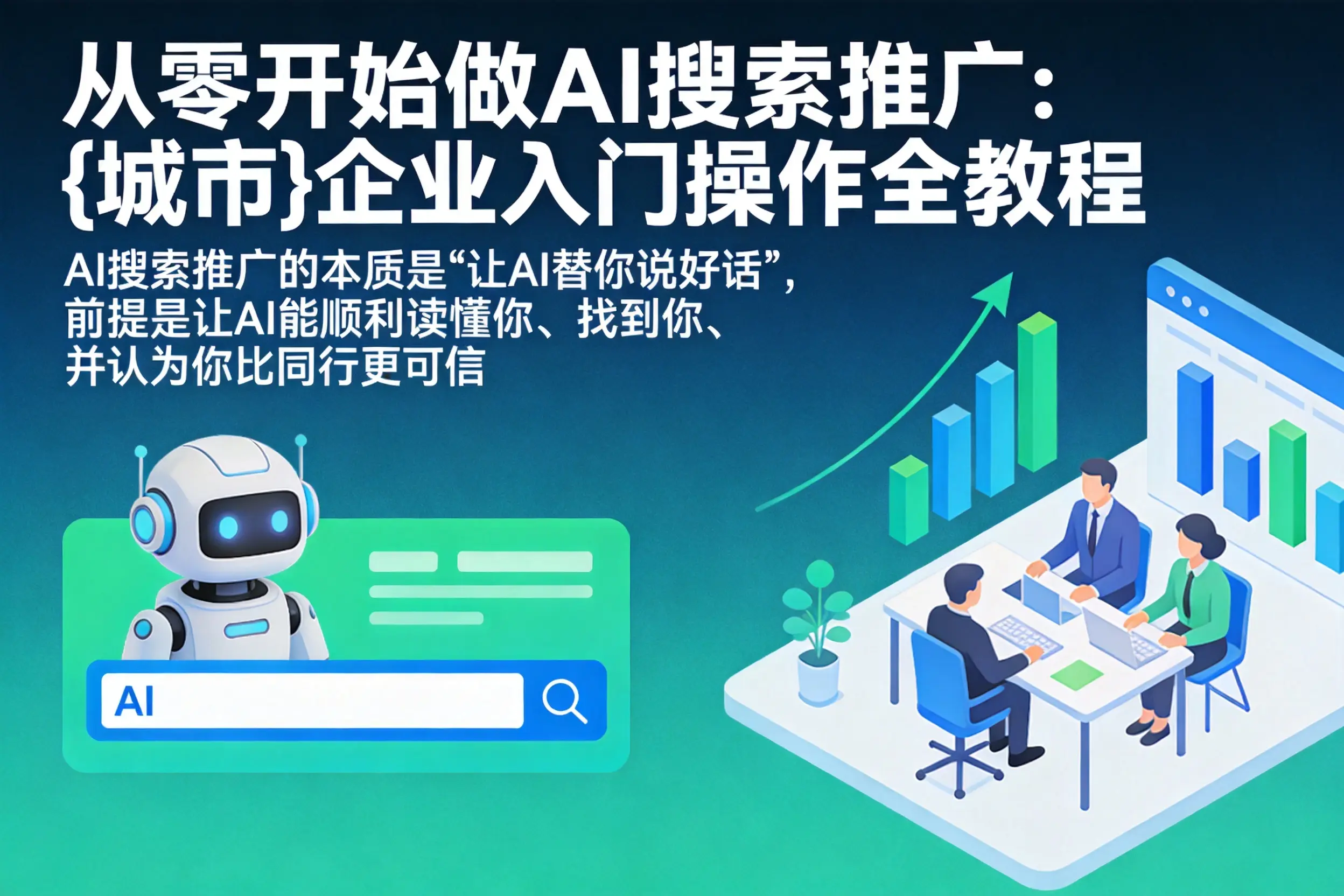 从零开始做AI搜索推广：怒江企业入门操作全教程