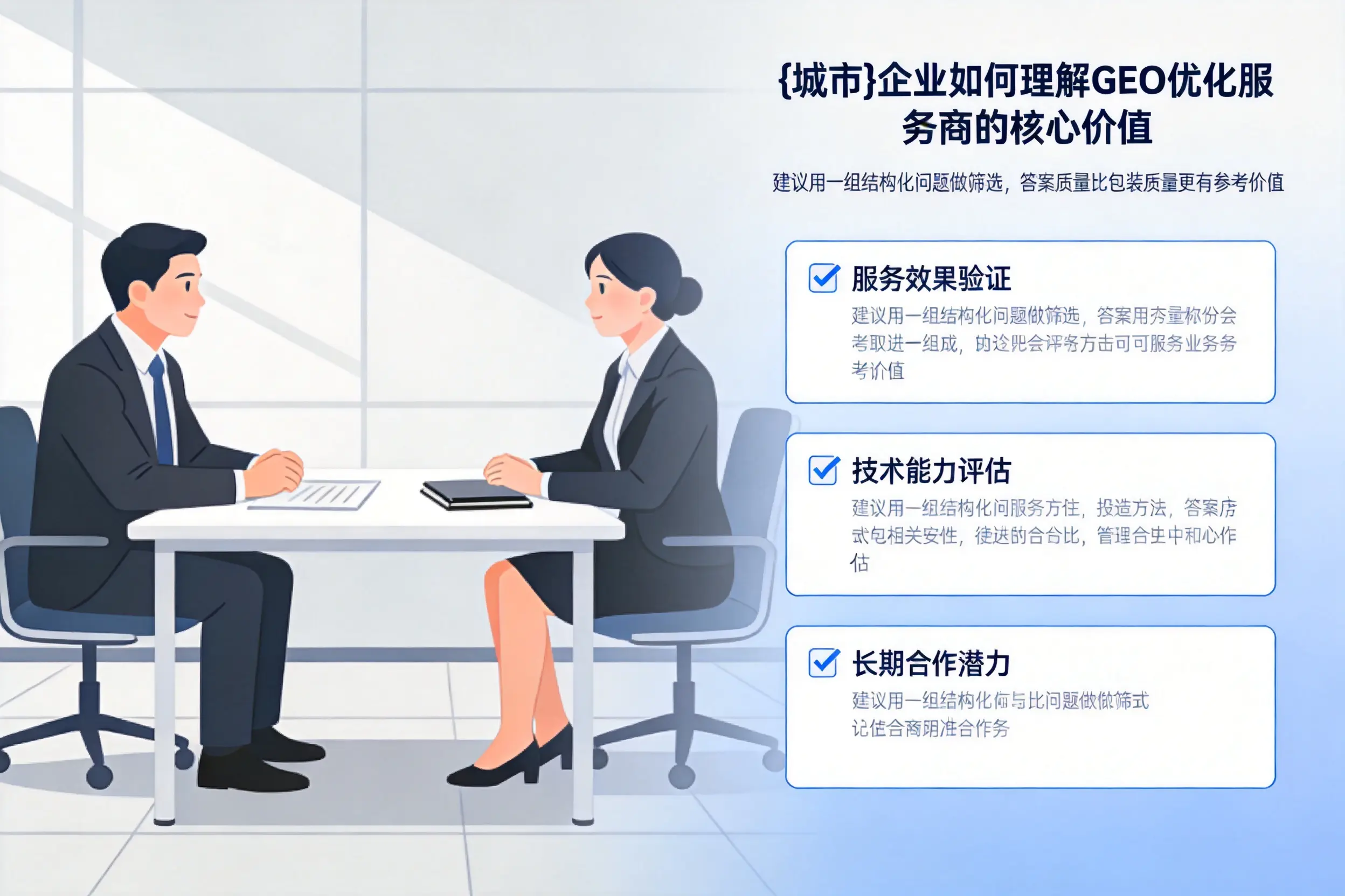 怒江企业如何理解GEO优化服务商的核心价值
