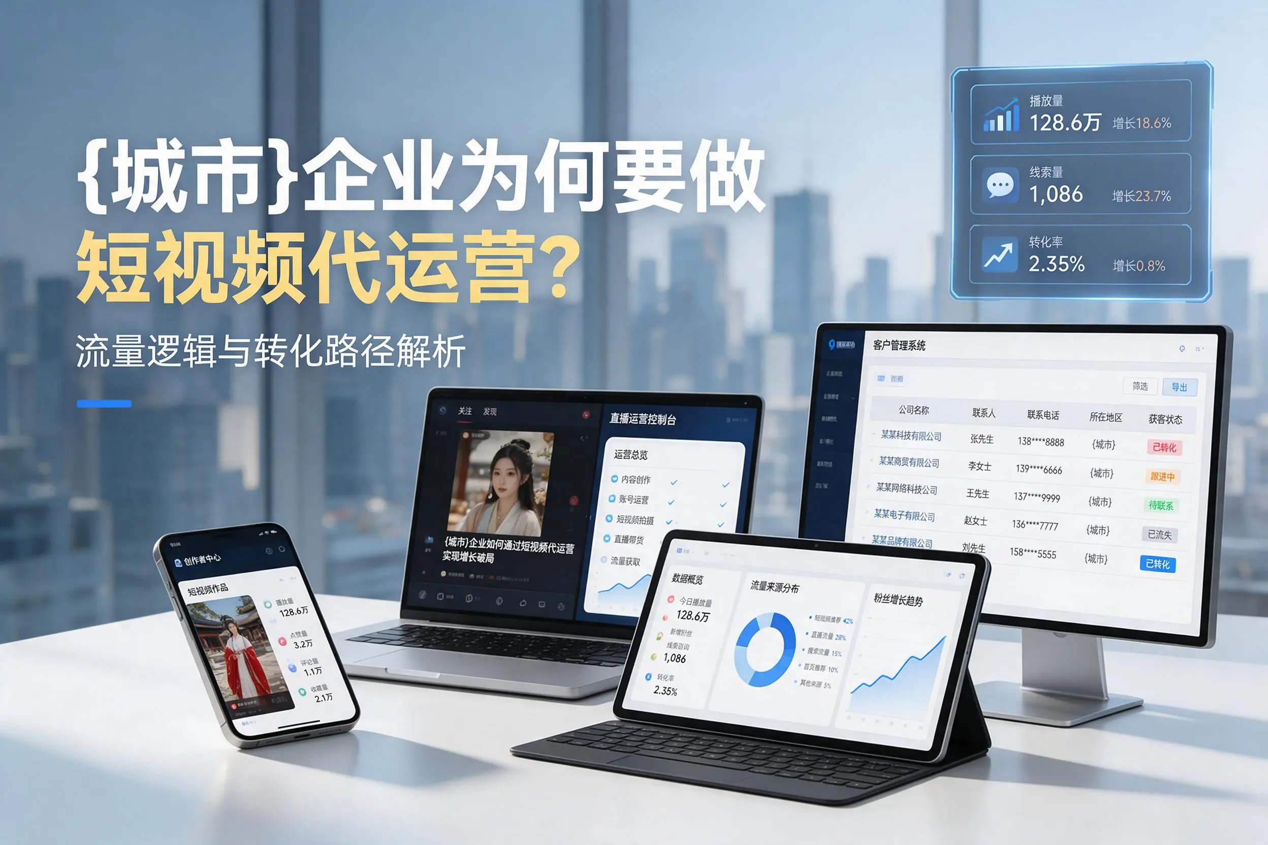 怒江企业为何要做短视频代运营？流量逻辑与转化路径解析
