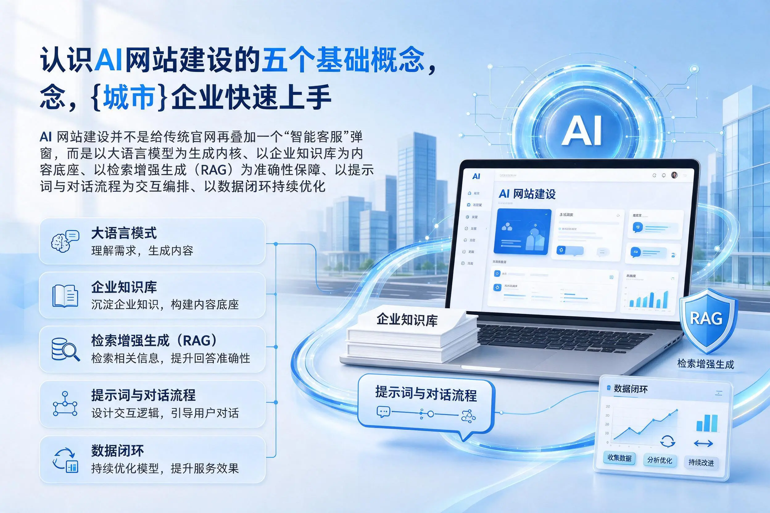 认识AI网站建设的五个基础概念，怒江企业快速上手