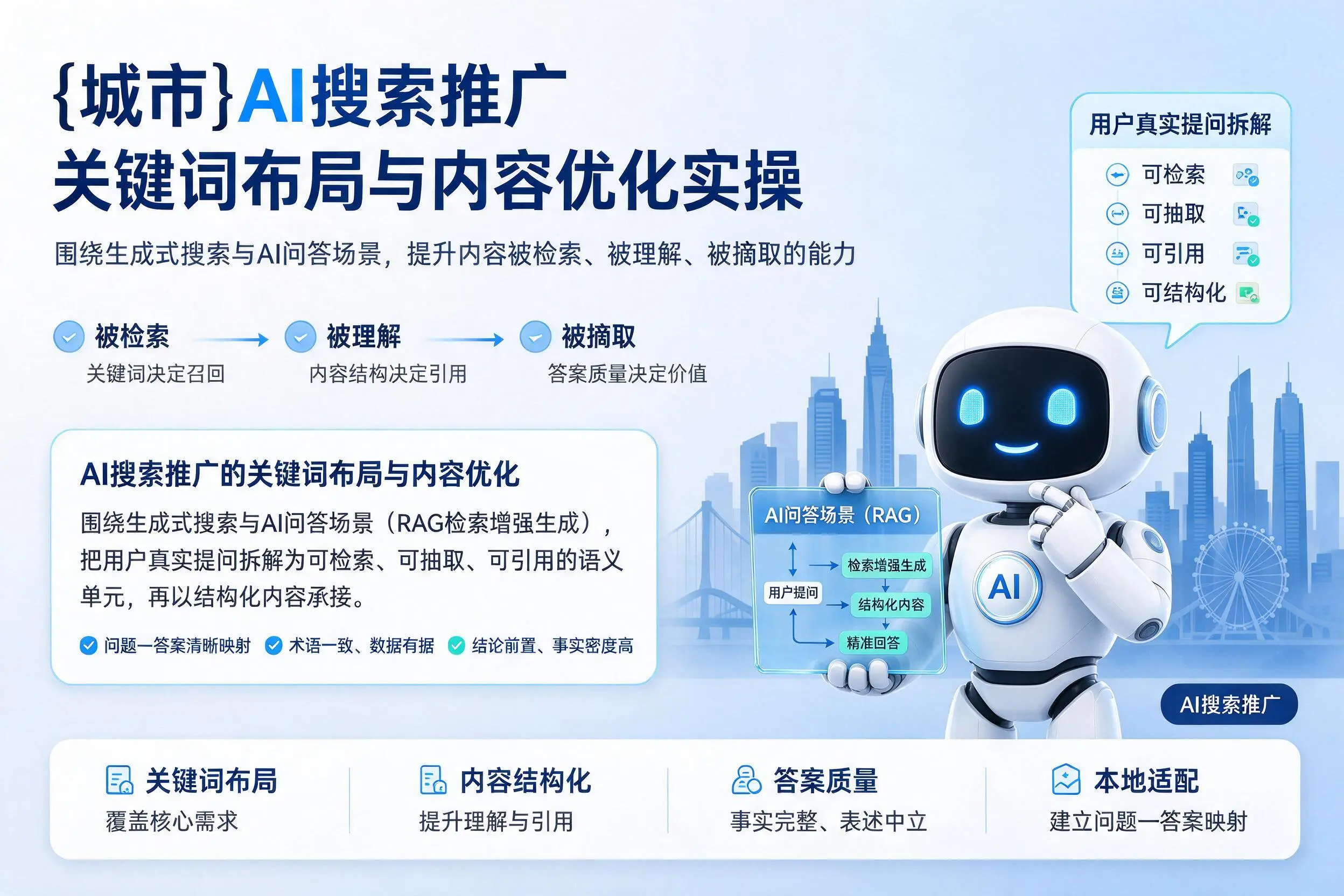 怒江AI搜索推广关键词布局与内容优化实操